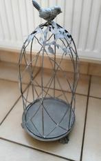 Bloempot decoratie met vogel, Tuin en Terras, Zo goed als nieuw, Metaal, 40 tot 70 cm, Tuin