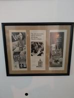 Kader met oude reclame eau de cologne 4711, Verzamelen, Ophalen of Verzenden