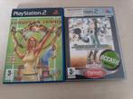 Playstation 2 - pakket met 2 tennisgames, Ophalen, Gebruikt, Sport