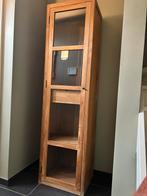 Teaken vitrine kast in zeer goed staat, Huis en Inrichting, Ophalen, Teakhout, 50 tot 100 cm, Zo goed als nieuw