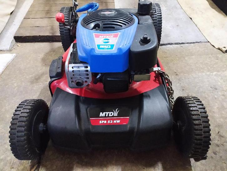 Tondeuse gazon thermique, Jardin & Terrasse, Tondeuses à gazon, Utilisé, Tondeuses à gazon à essence, 50 cm ou plus, Tondeuse rotative