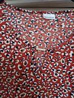 Damart longsleeve roestkleur/print Mt 50/52, Damart, Ophalen of Verzenden, Zo goed als nieuw, Trui of Vest