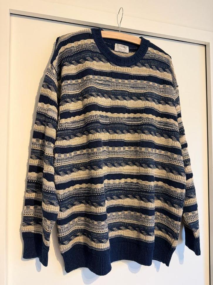 herentrui, Kleding | Heren, Truien en Vesten, Zo goed als nieuw, Maat 56/58 (XL), Blauw, Ophalen