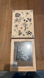 Bloemenpers + kader, Hobby en Vrije tijd, Ophalen, Zo goed als nieuw