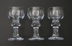 3 HOLMEGAARD voetglazen - Per Lutken Design Denemarken, Antiek en Kunst, Antiek | Glaswerk en Kristal, Ophalen of Verzenden