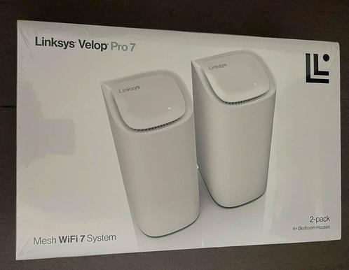 linksys velop pro 7 2pk, Computers en Software, Routers en Modems, Nieuw, Ophalen