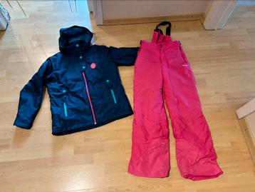 Ski jas en broek 12-14jaar, souspull en skibrillen beschikbaar voor biedingen