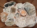 Dozen met mineralen - te koop per doos, Verzamelen, Mineralen en Fossielen, Ophalen of Verzenden, Mineraal