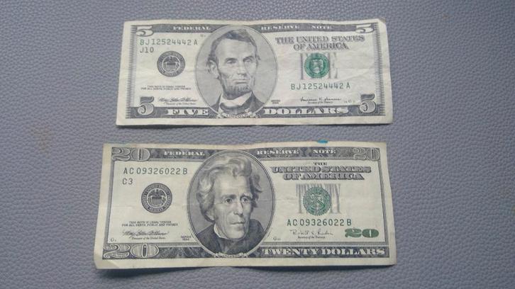 DOLLARS UNITED STATES OF AMERIKA, Postzegels en Munten, Munten | Amerika, Losse munt, Midden-Amerika, Ophalen of Verzenden