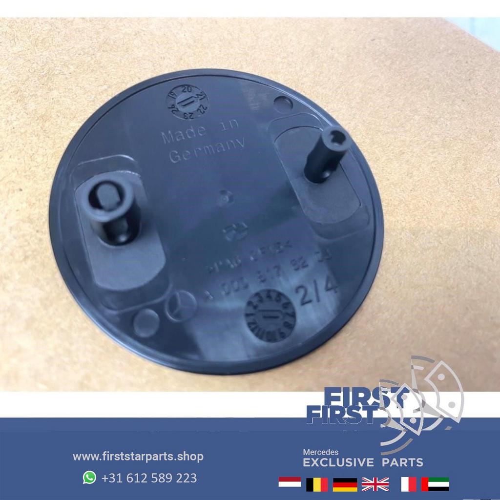 origineel Mercedes VOORBUMPER LOGO EMBLEEM ZWART AMG W176 W1, Gebruikt, -, Ophalen of Verzenden, -