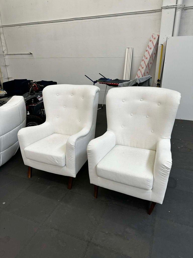 Fauteuil Design rétro, Maison & Meubles, Fauteuils, Utilisé, Tissus, Enlèvement