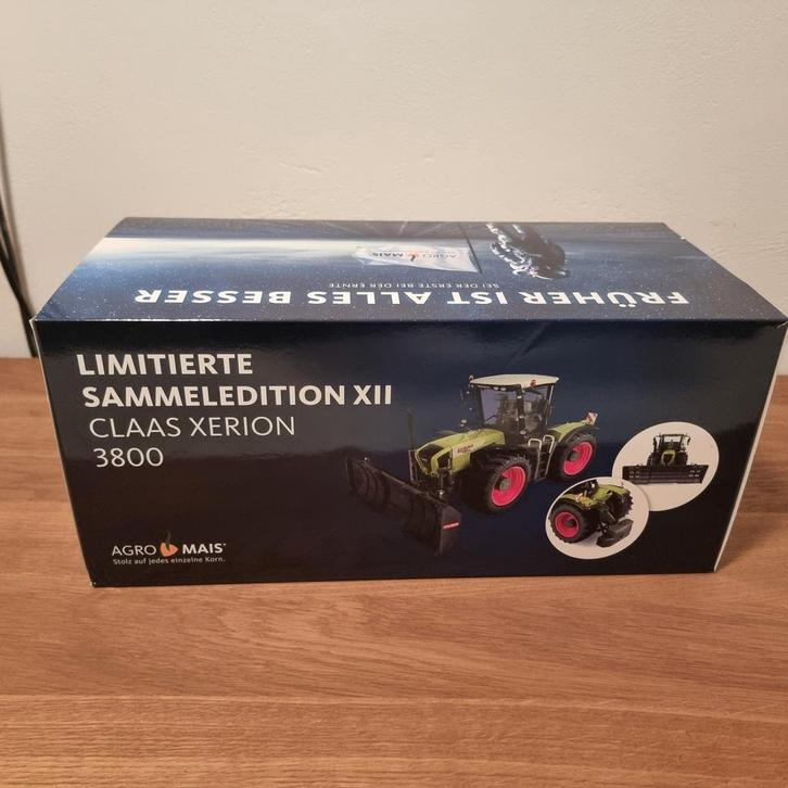Claas Xerion 3800 Agromais Universal Hobbies, Hobby en Vrije tijd, Modelauto's | 1:32, Nieuw, Tractor of Landbouw, Universal Hobbies