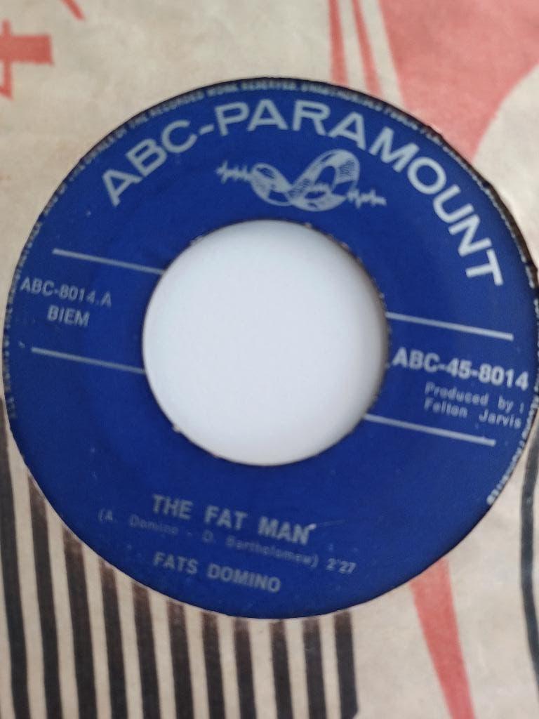 R&B 45: Fats Domino – The Fat Man / Fats Shuffle, CD & DVD, Vinyles Singles, Utilisé, Single, 1960 - 1969, R&B et Soul, 7 pouces
