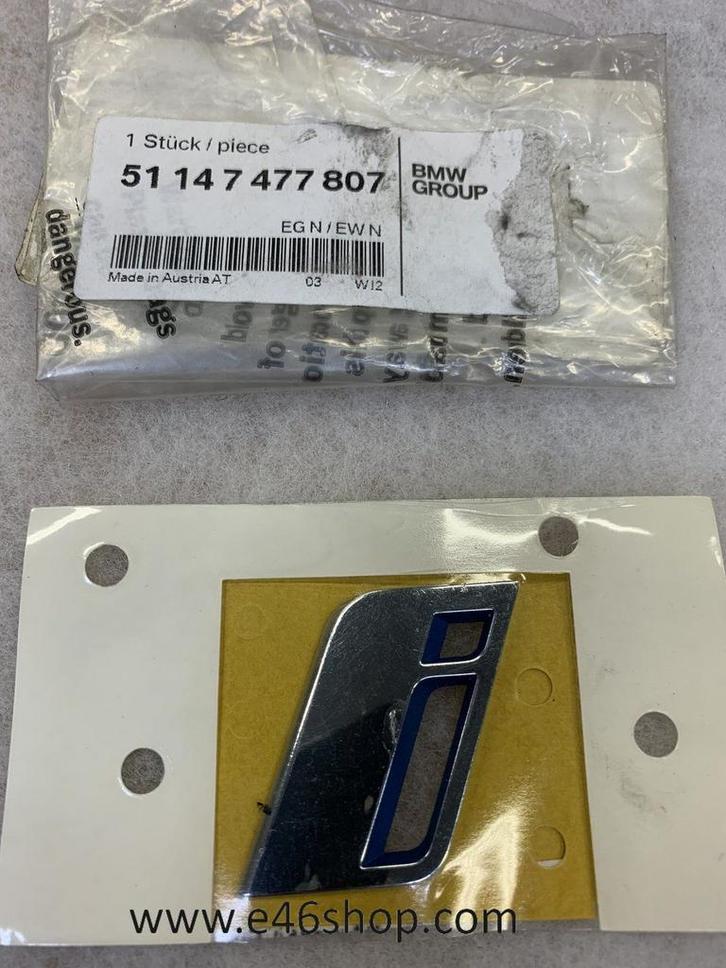 I DRIVE embleem BMW F30 oe 51147477807, Auto-onderdelen, Carrosserie, BMW, Nieuw, Ophalen of Verzenden