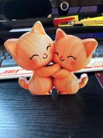 Figurine de Chaton Souriant, Enlèvement ou Envoi, Neuf, Animal