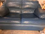Canapé 2 places en cuir, Maison & Meubles, Canapés | Salons, Banc droit, Enlèvement, Utilisé, Cuir