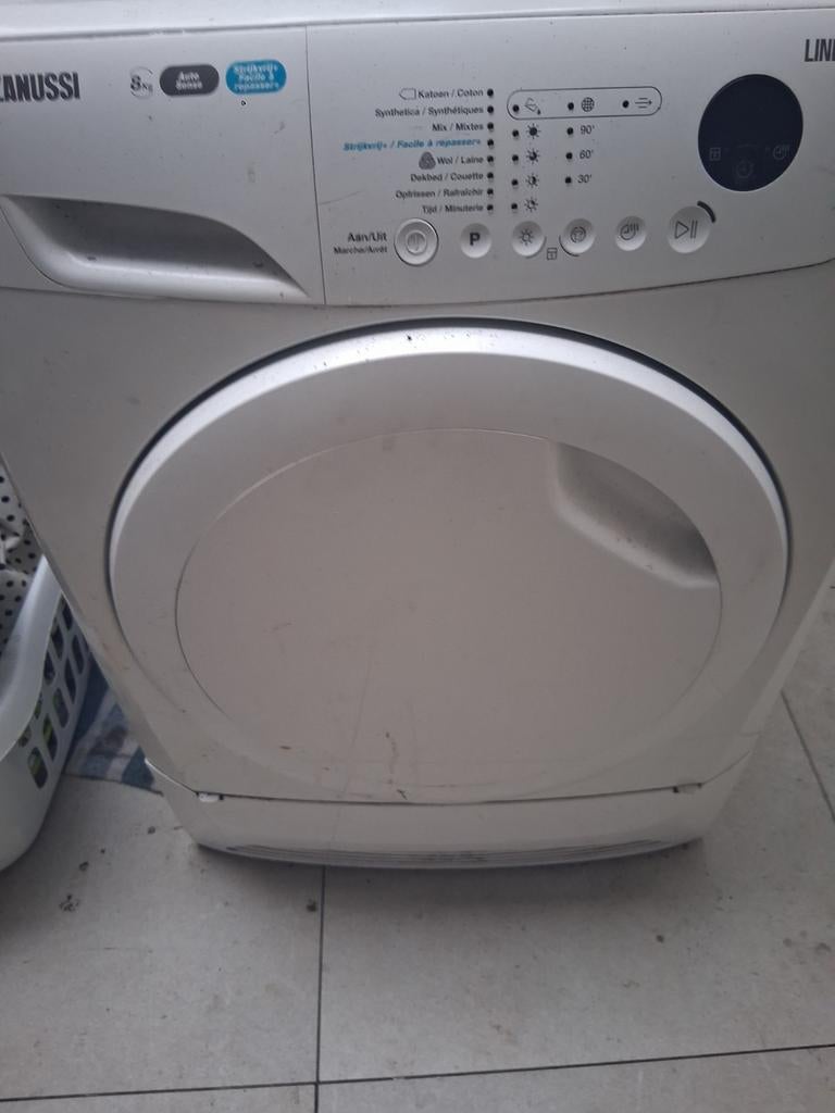 Zanussi lindo 1000 (riem kapot droogt wel nog), Enlèvement