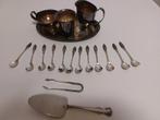 Verzilverd mokka set  Gero 90  Antiek, Ophalen of Verzenden, Zilver