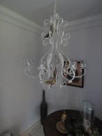 Lustre château anglais en métal blanc, Enlèvement