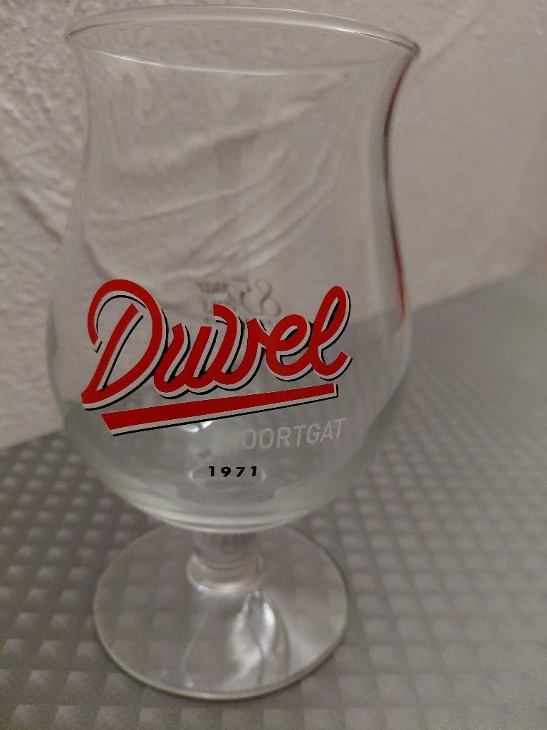 Duvel glas 85 jaar collection, Collections, Marques de bière, Comme neuf, Verre ou Verres, Duvel, Enlèvement ou Envoi