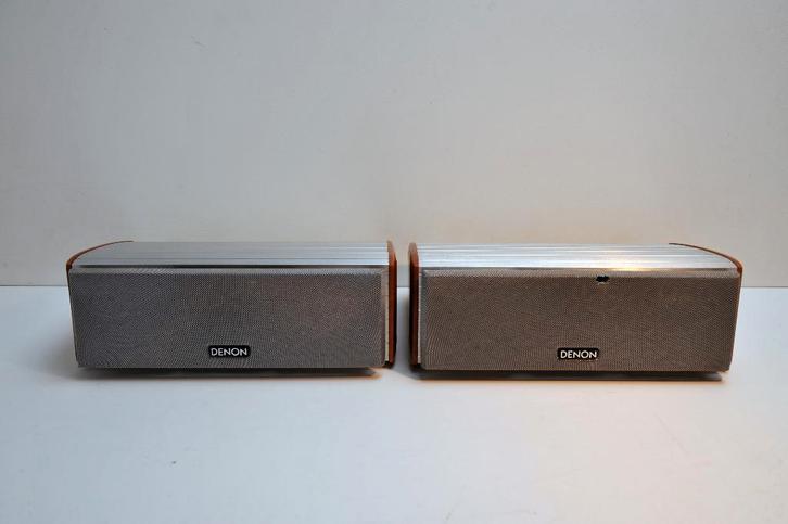 2 haut-parleurs satelitte Denon, TV, Hi-fi & Vidéo, Enceintes, Utilisé, Haut-parleur central, Moins de 60 watts, Enlèvement ou Envoi