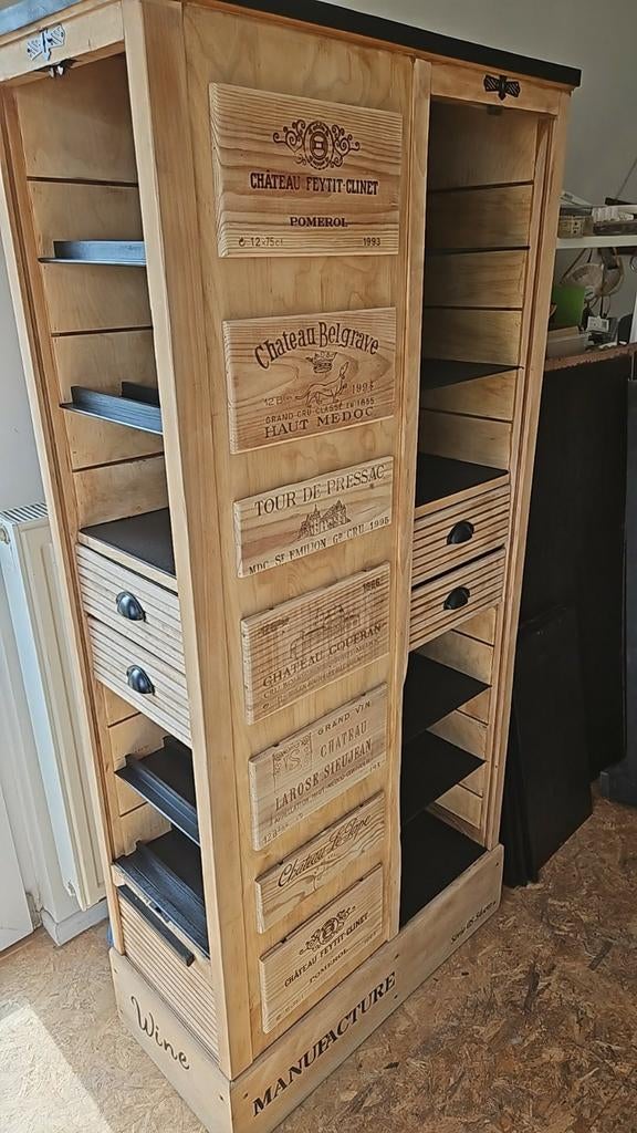 Étagère à vin, Maison & Meubles, Accessoires pour la Maison | Paravents d'intérieur, Enlèvement
