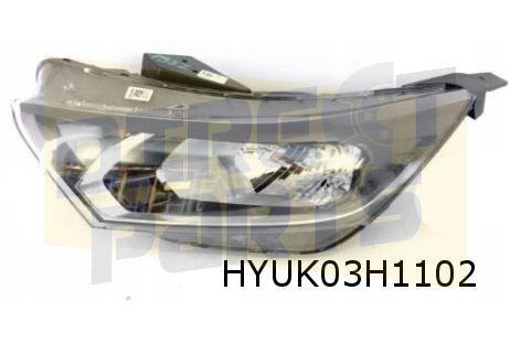 Hyundai i20 (11/20-) koplamp Rechts (halogeen / LED DRL) Ori, Neuf, -, -, Hyundai