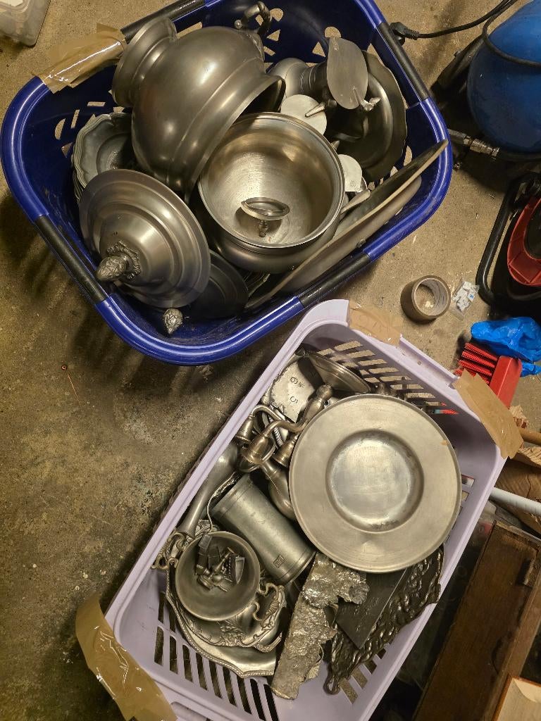 Tinnen, Antiek en Kunst, Antiek | Tin, Ophalen of Verzenden