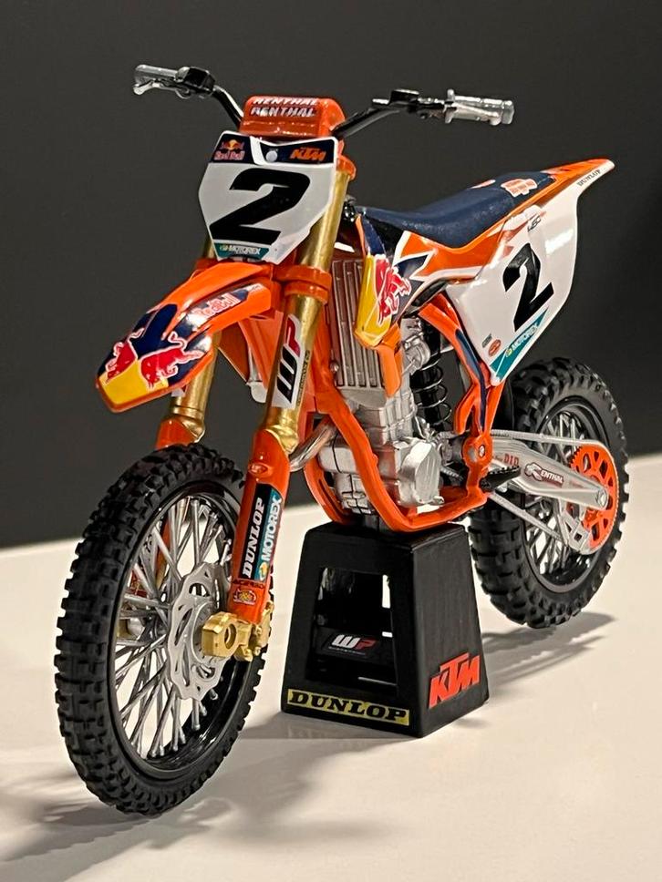 KTM 450 sx-F Cooper Webb 1:10, Hobby en Vrije tijd, Modelbouw | Auto's en Voertuigen, Gebruikt, Overige typen, Groter dan 1:32