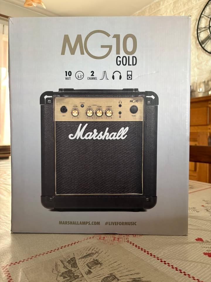 Ampli Marshall MG10 Gold, Musique & Instruments, Amplis | Basse & Guitare, Enlèvement, Neuf, Guitare, Moins de 50 watts