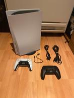 Playstation 5 met 2 controllers en alle kabels erbij, Enlèvement, Comme neuf, Playstation 5