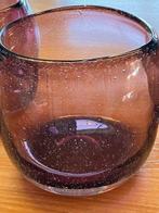 3 glazen bloempotten, Tuin en Terras, Ophalen, Overige materialen, Binnen, Zo goed als nieuw