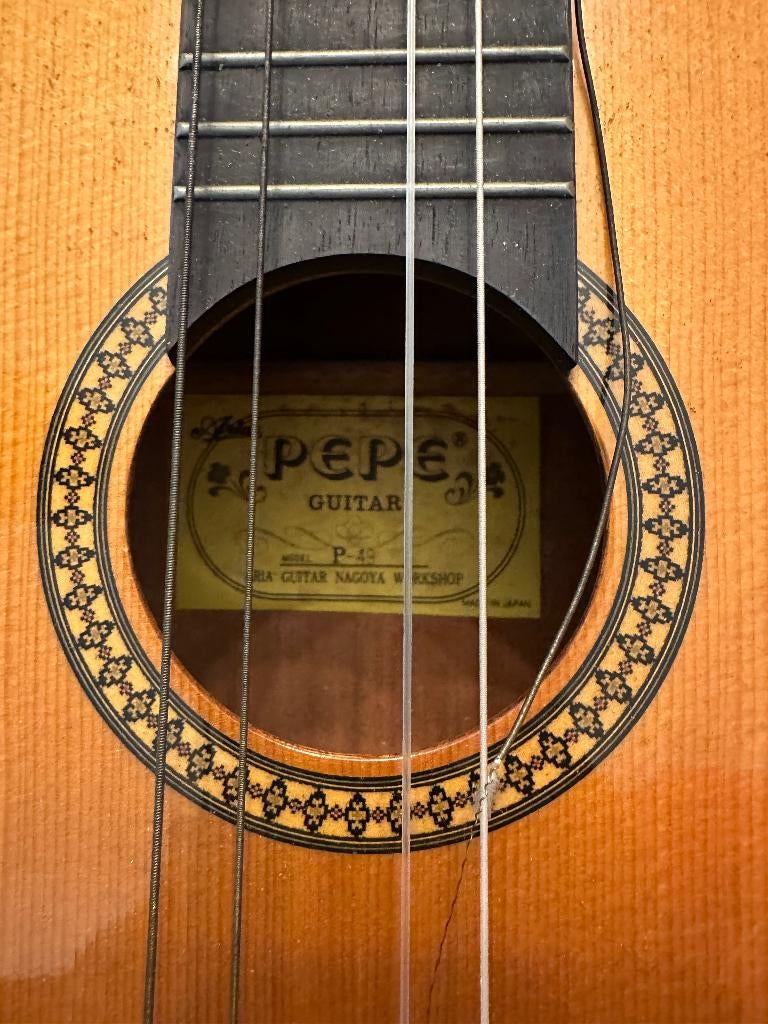 Aria - Pepe mini classical guitar - 75 cm, Ophalen of Verzenden, Gebruikt, Klassieke of Spaanse gitaar