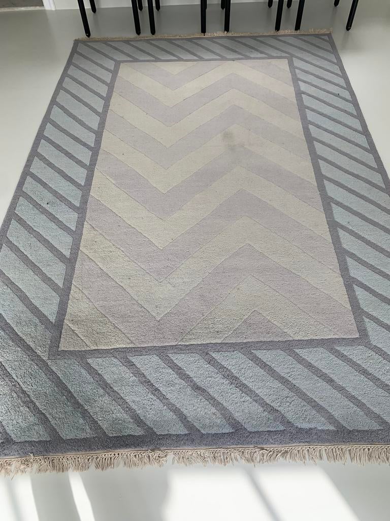 Zuiver Wol handgeknoopt tapijt, Ophalen, Zo goed als nieuw