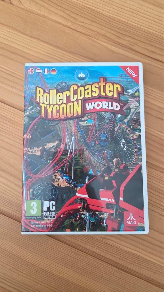 Roller Coaster Tycoon World, Consoles de jeu & Jeux vidéo, Jeux | PC, Comme neuf, Simulation, 1 joueur, À partir de 3 ans, Enlèvement ou Envoi