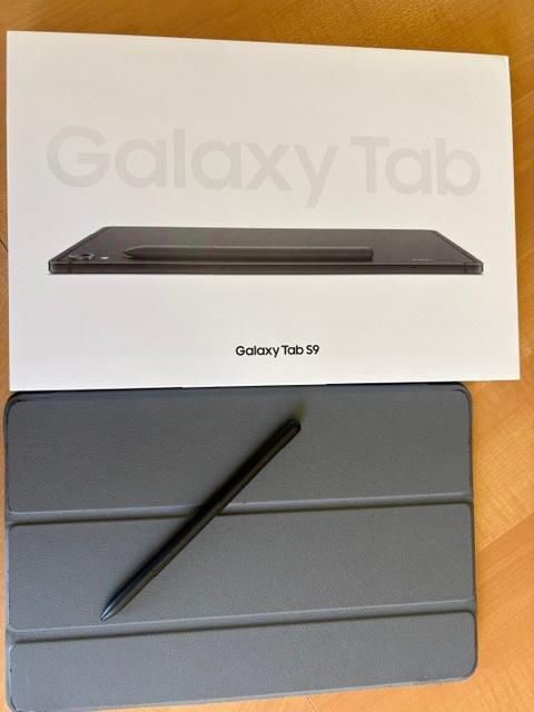 Samsung Galaxy Tab S9 128GB WiFi Nieuwstaat + hoes + doos, Informatique & Logiciels, Android Tablettes, Comme neuf, Wi-Fi, 11 pouces