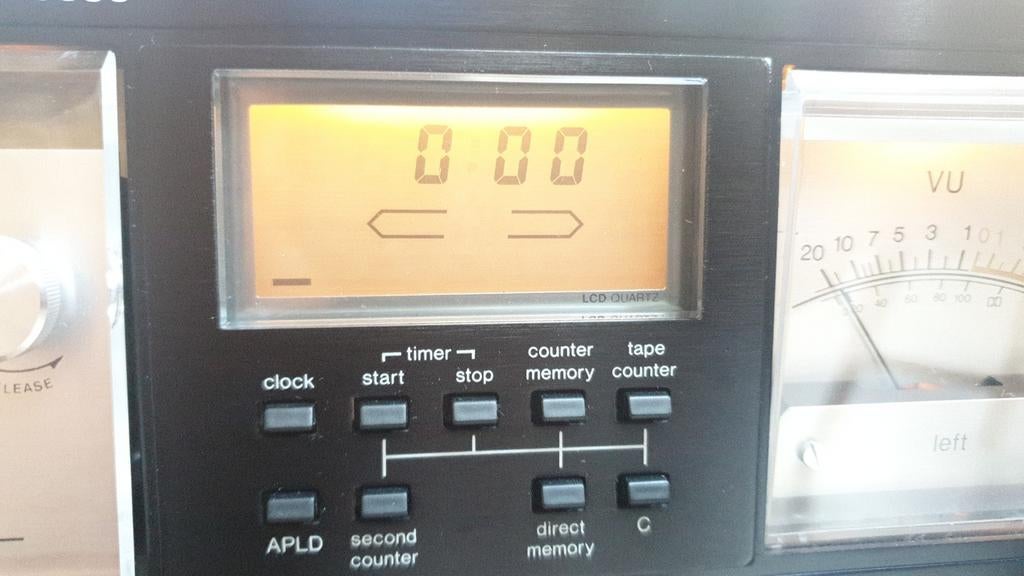 Sharp Optonica deck RT-3838HD als nieuw, Ophalen of Verzenden