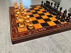 Roemeens Schaakset & Backgammon (1976) groot model, Hobby en Vrije tijd, Ophalen, Gebruikt