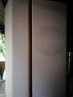 Kef Fausto farino  design luidsprekers + set Kef Q3, Gebruikt, 60 tot 120 watt, Front, Rear of Stereo speakers, Ophalen