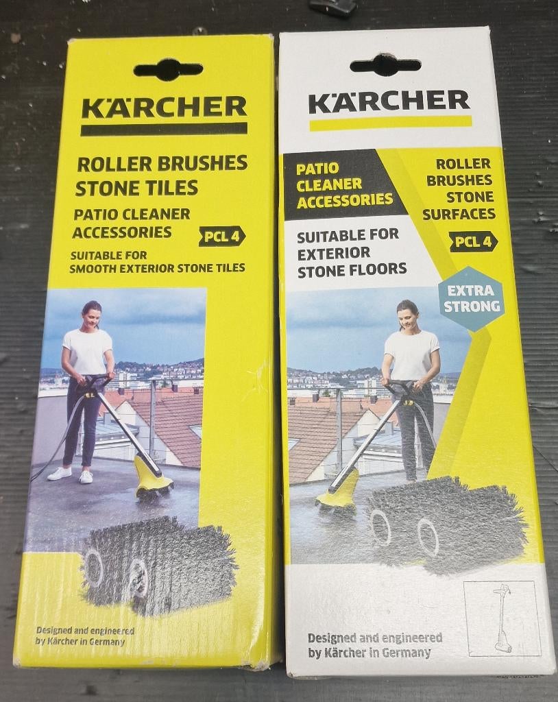 2 boites de brosses pour pierre pour KÄRCHER PCL4, Jardin & Terrasse, Enlèvement, Neuf, Karcher, Avec pression d'eau réglable
