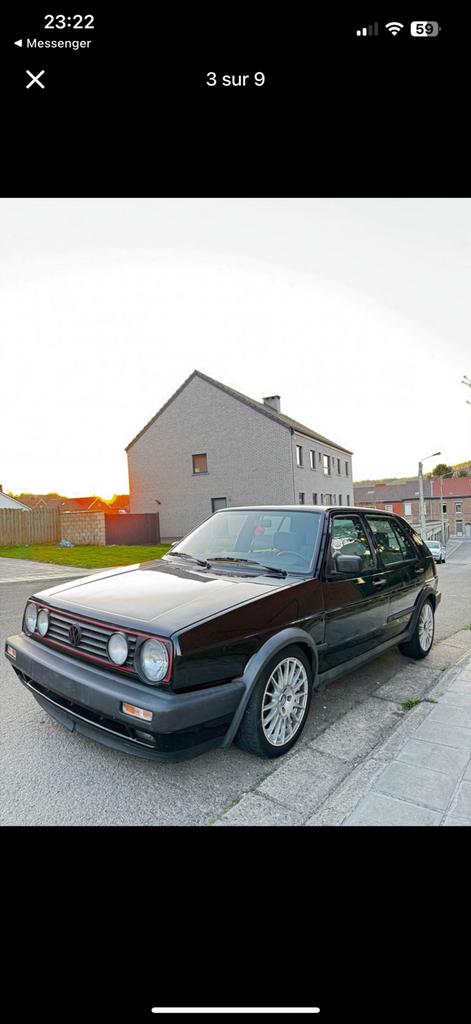volkswagen golf 2 gtd, Autos, Achat, Toit ouvrant, Diesel, Golf