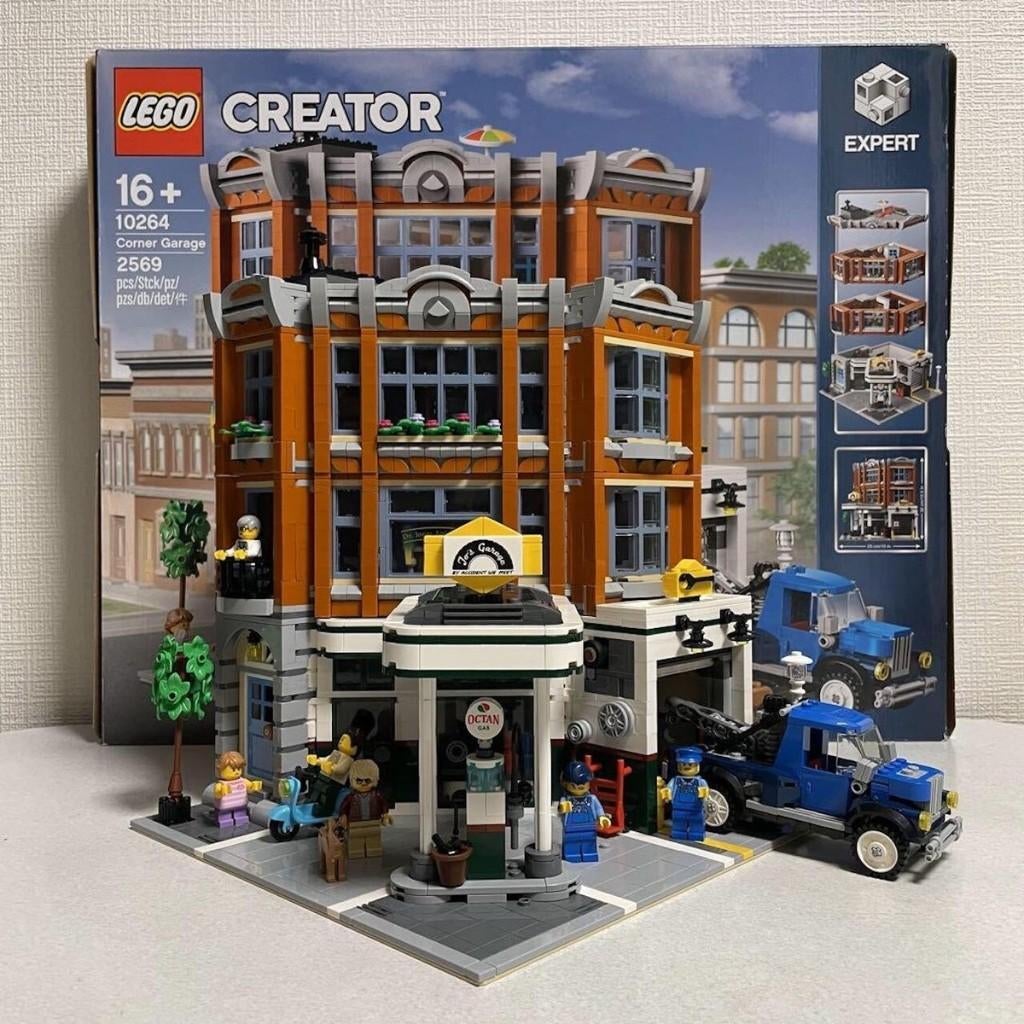 Lego - 10264 Corner Garage, Kinderen en Baby's, Speelgoed | Duplo en Lego, Lego, Zo goed als nieuw, Verzenden, Compleet
