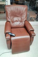 Relax zetel elektrisch met sta-op functie, Maison & Meubles, Fauteuils, Enlèvement, Utilisé, 75 à 100 cm, 75 à 100 cm