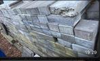 Gratis blauwgrijze betonklinkers, Ophalen, Gebruikt, Klinkers, 10 m² of meer
