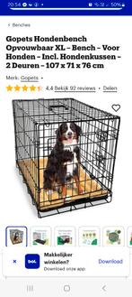 Grote bench 75*75*120, Dieren en Toebehoren, Hondenbenches, Ophalen, Zo goed als nieuw