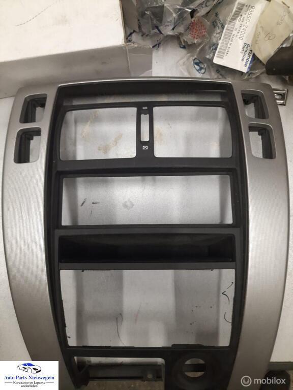 Autoradio-inbouwframe din Hyundai Tucson I ('04-'10), Enlèvement ou Envoi, Utilisé, Hyundai, Hyundai