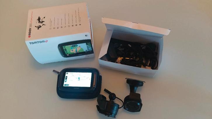 TomTom rider 550 - premium pack, Motos, Accessoires | Systèmes de navigation, Comme neuf, Enlèvement