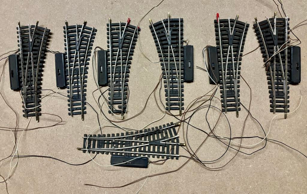 7 jouef HO elektrische schakelaars, Ophalen of Verzenden, Zo goed als nieuw, Jouef