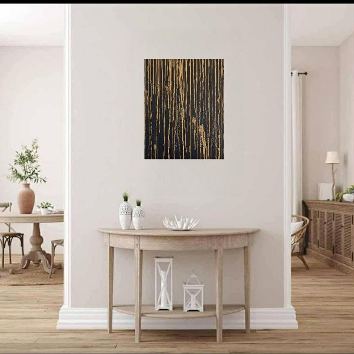 Golden Light, Antiek en Kunst, Kunst | Schilderijen | Abstract, Ophalen