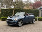 Mini Cooper S Cabrio Automaat – 124.724 km – 20/06/2009, Auto's, Euro 6, 4 cilinders, Cabriolet, Blauw